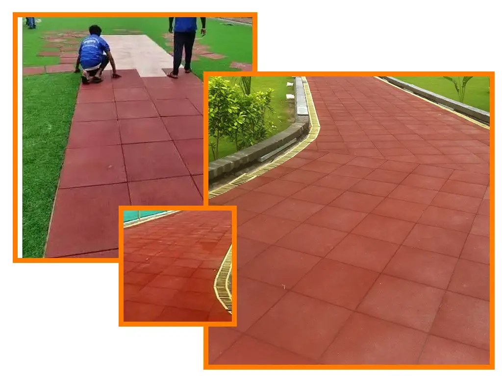 jogging trak rubber flooring